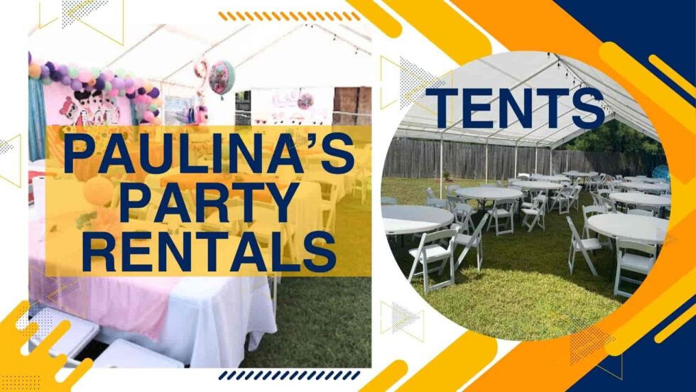 🔴«【 Paulinas Party Rentals 】» ☎️2814420907 Tent Table
